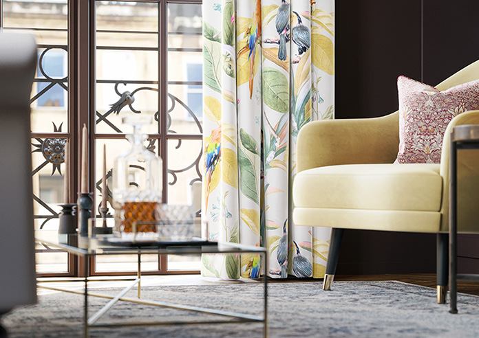 Parrot, Citrine - Made to Measure Curtain - Image 5